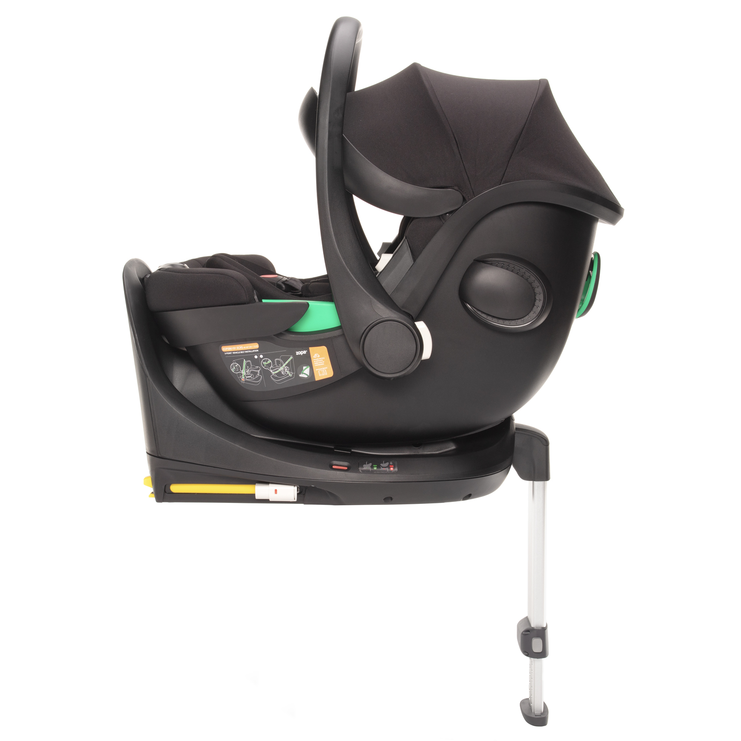 ZOPA XM Plus i-Size bundle 2025 Night Black