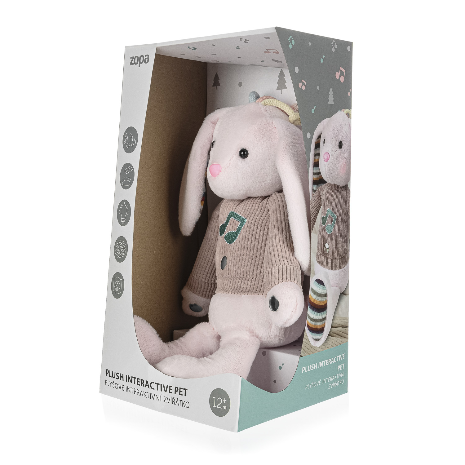 Plyšový interaktivní parťák, Rabbit