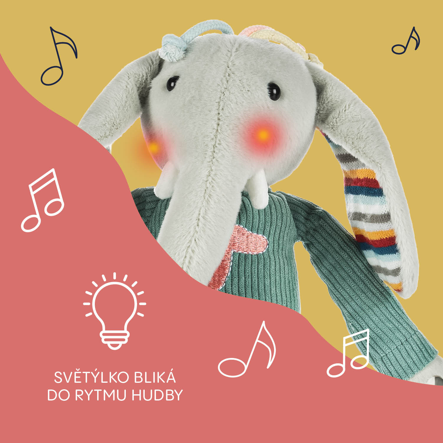 Plyšový interaktivní parťák, Rabbit