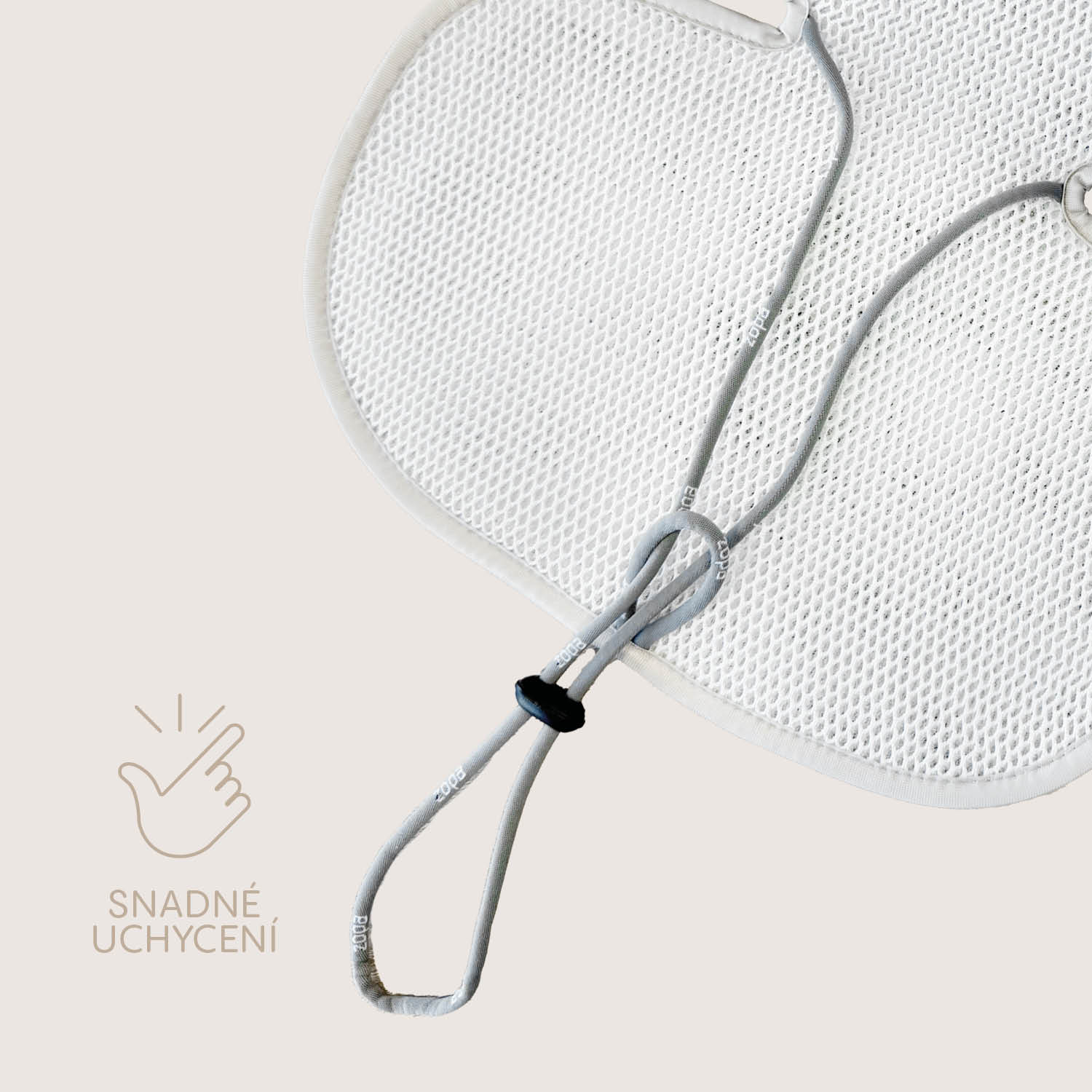 ZOPA Prodyšná podložka do autosedačky Breeze sk. 1, Coral Pink