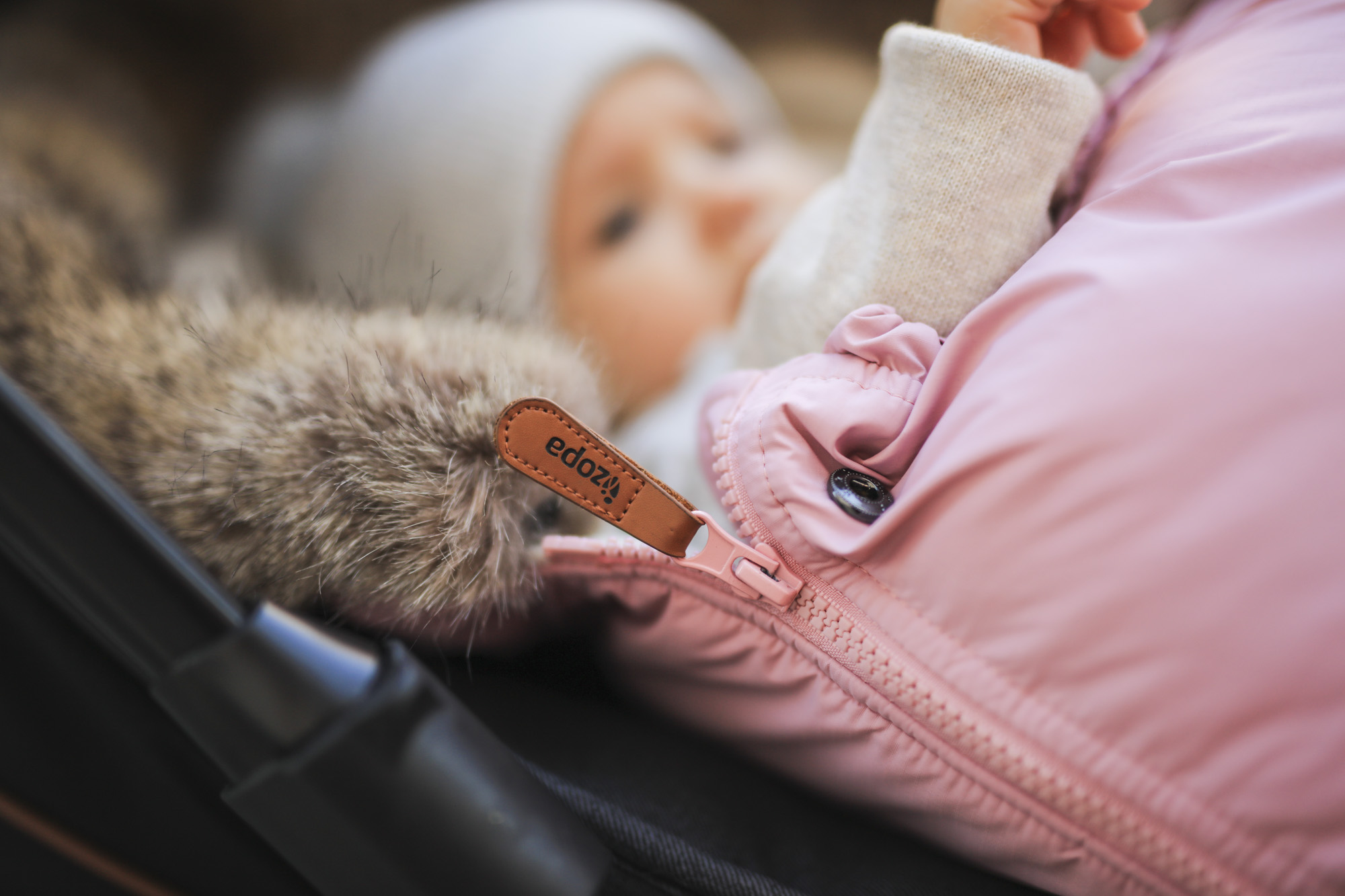 ZOPA Zimní fusak Fluffy, Old Pink