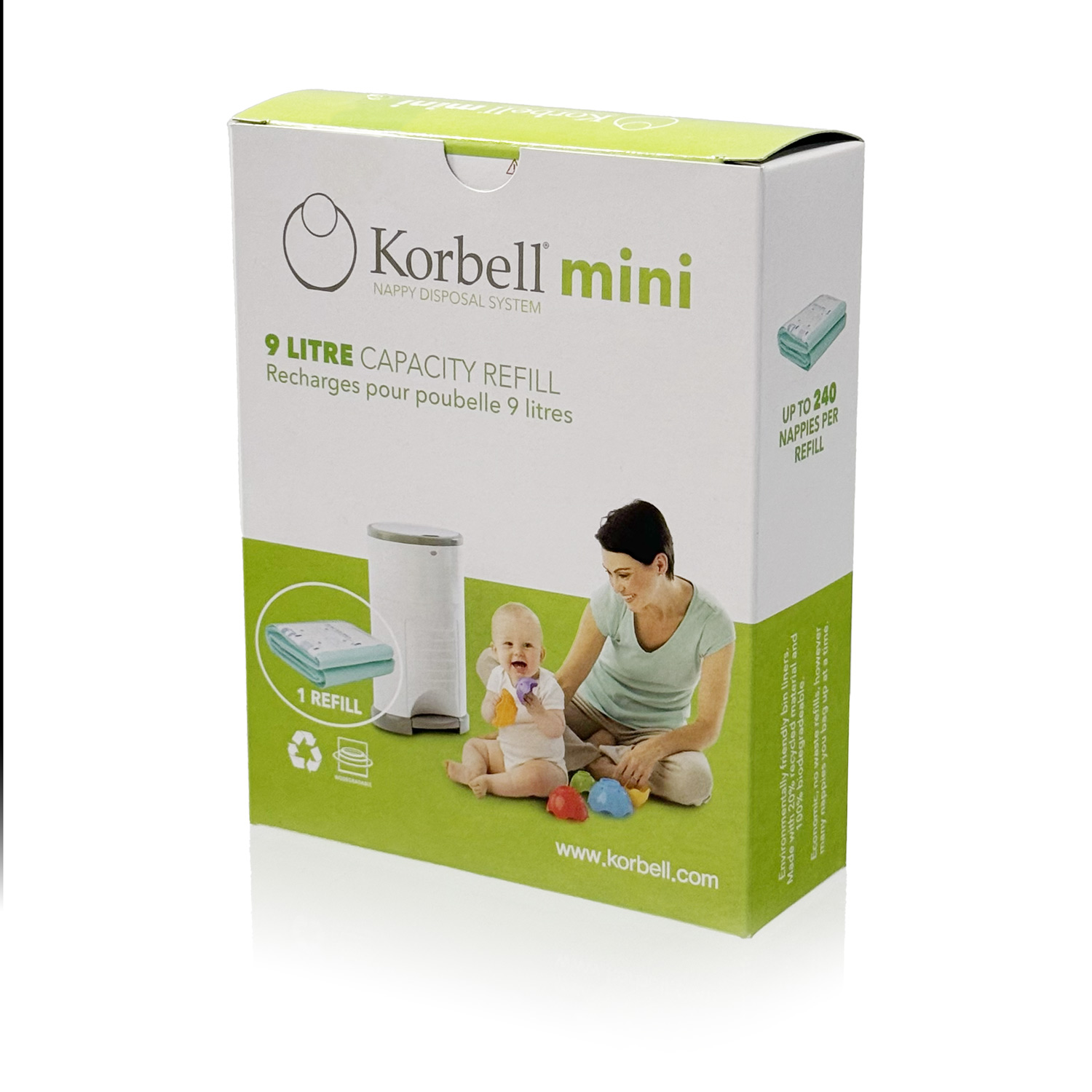 KORBEL Náhradní náplň do koše Mini