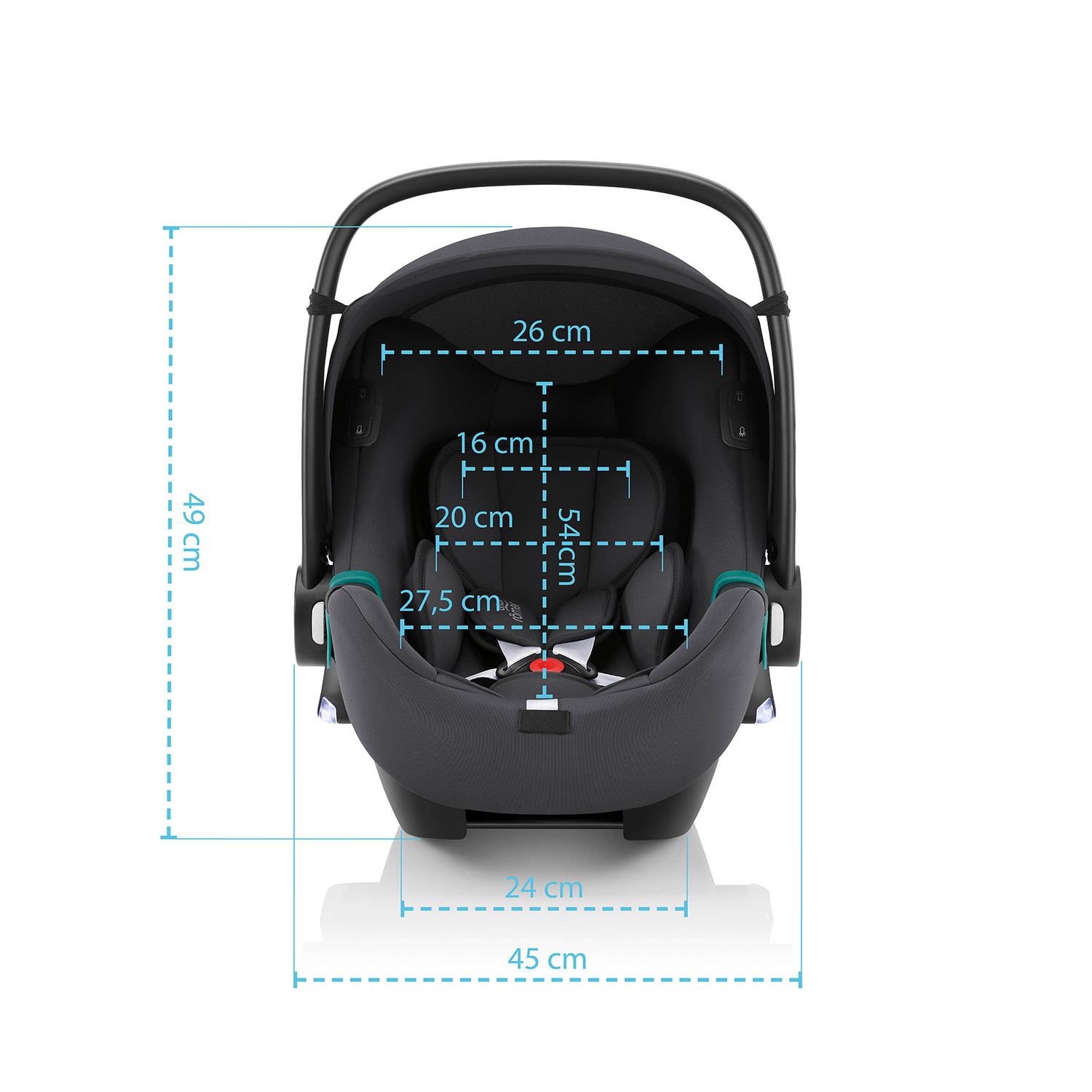 ROMER Baby-Safe iSense Bundle Flex 2022 Space Black