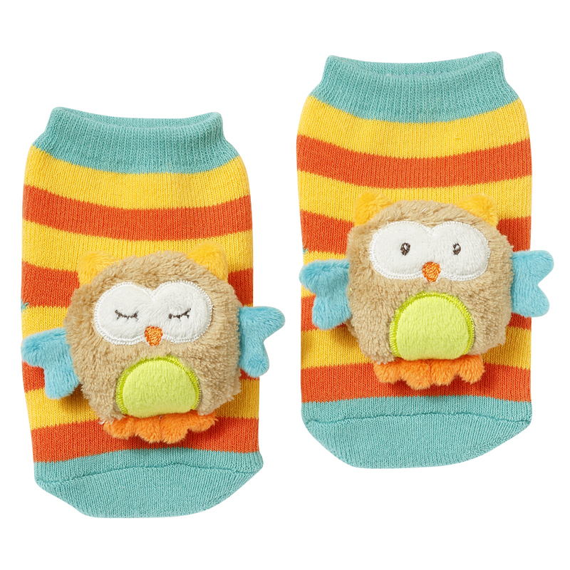BABY FEHN Chrastící ponožky sova, Forest Sova