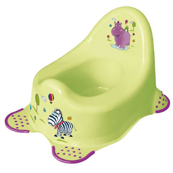 Detský nočník "Hippo", Zelená