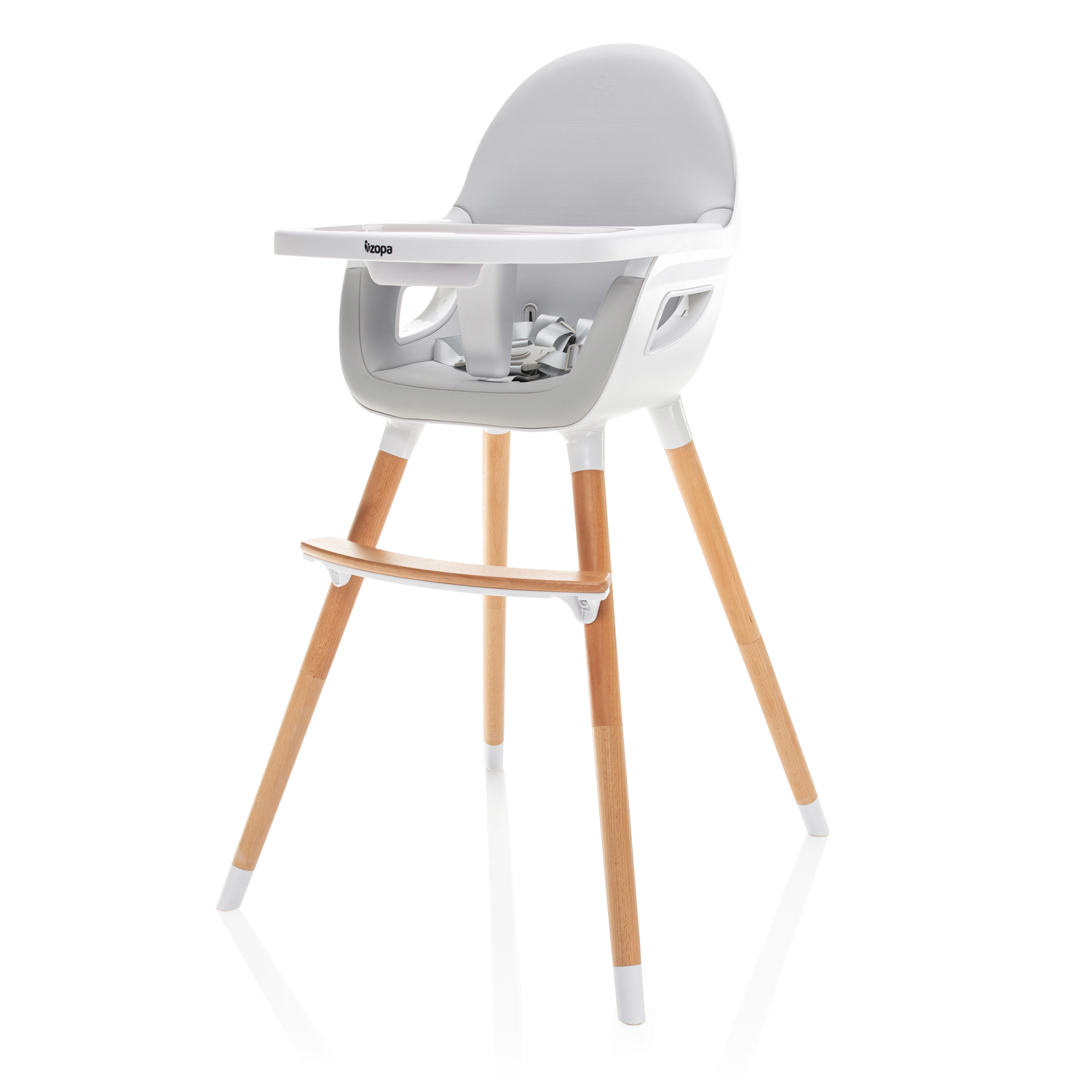 Dětská židlička Dolce 2, Dove Grey/White