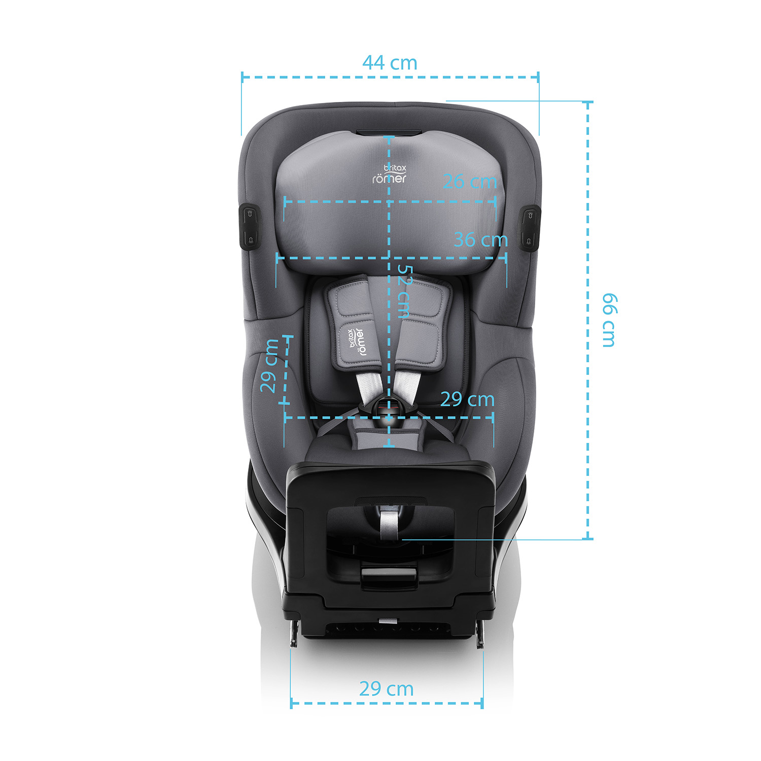 ROMER set Baby-Safe 3 i-Size+ základňa Flex Base Isense+Autosedačka Dualfix iSense 2022 Midnight Grey